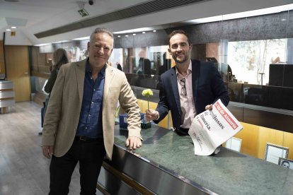 Manuel León y Sergio Díaz, de Joyería Regente.