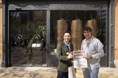 Ricardo Céspedes y Pedro Olivencia.