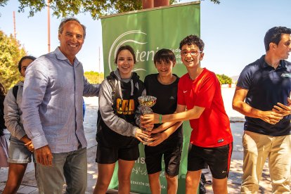 El concejal y los subcampeones