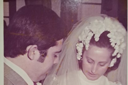 Aquella boda hace 50 años en el barrio de Los Ángeles.