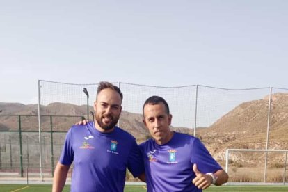 Con su anterior equipo, el Níjar.