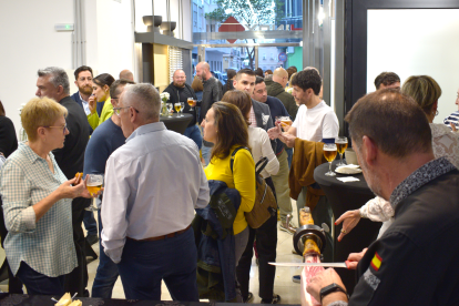 El servicio de catering amenizó la velada.