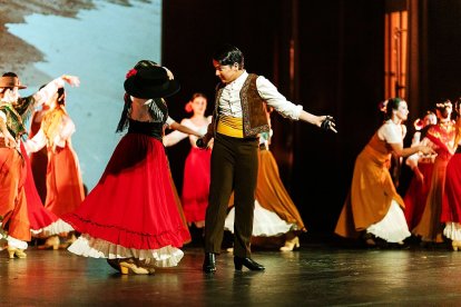 Alumnos de 1º Danza Española.