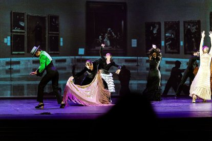 Alumnas de 6º Danza Española y Baile Flamenco.