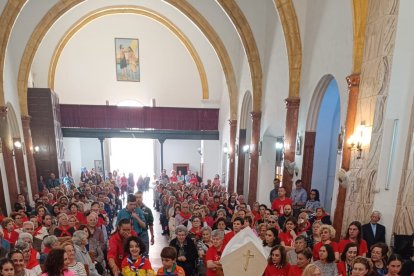 Misa tras la peregrinación a Pechina.