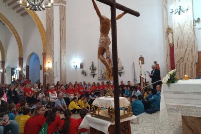 Misa tras la peregrinación a Pechina.