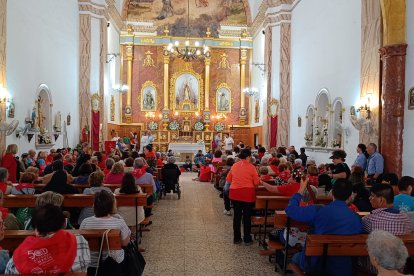 Misa tras la peregrinación a Pechina.