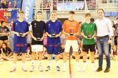 El quinteto ideal del torneo