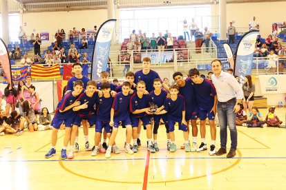 El Barcelona Basket que fue el ganador del torneo