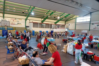 Todo perfectamente estructurado para los donantes de Almería.