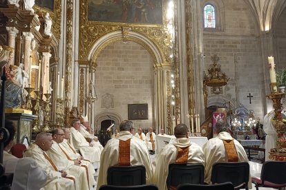 Celebración en la Catedral de San Juan de Ávila, patrón del clero español.