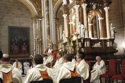 Celebración en la Catedral de San Juan de Ávila, patrón del clero español.