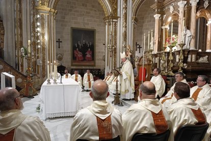 Celebración en la Catedral de San Juan de Ávila, patrón del clero español.
