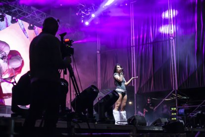 La Zowi. el viernes noche en Solazo.