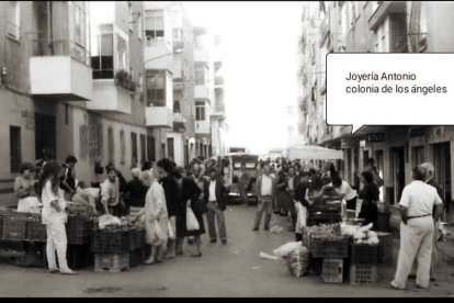 Aquella calle Campoverde de comienzo de los setenta.