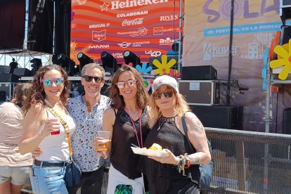 Cande, Antonio, Maite y Charo.