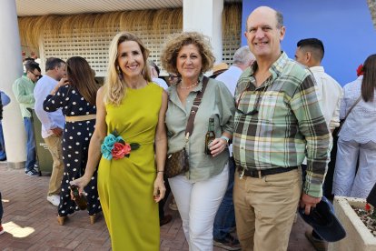 Irene, María del Mar y Fernando.