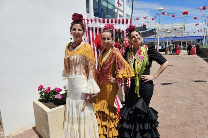 Carmen Tarres, Susana Navarro y Natalia Ruiz Coello.