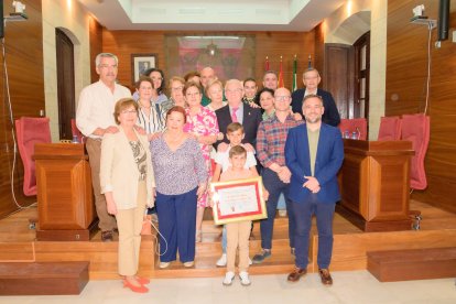 Fotografía de familia.