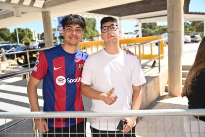 Esperando con ilusión.