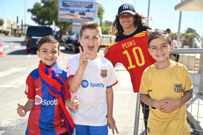 Un día de \'clase\' con el FC Barcelona.