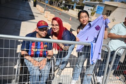 En primera fila para no perderse detalle.