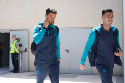 Concentración ante la segunda plaza en juego.