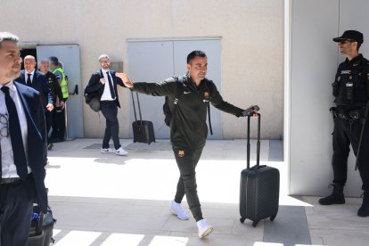 Un saludo para los fieles del Barça.