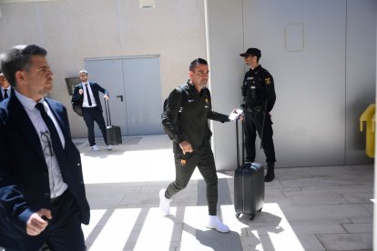 El entrenador azulgrana.