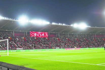 La grada de Preferencia del Estadio de los Juegos Mediterráneos.