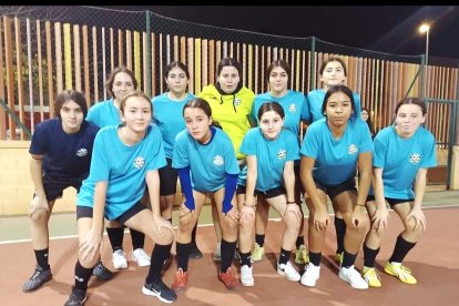 Las Niñas FS cadete e infantil.