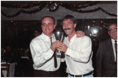 Gracián con el mítico Paco Liri.