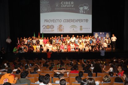 Acto de entrega del carnet de 'Ciberexpert@' en El Ejido.