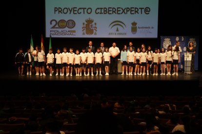 Acto de entrega del carnet de 'Ciberexpert@' en El Ejido.