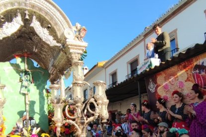 Almería, camino de su presentación ante la Virgen del Rocío.
