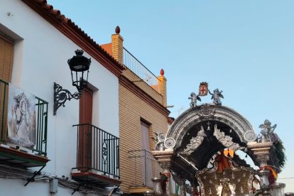 La Hermandad del Rocío de Almería, en Benacazón.