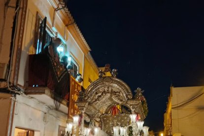 La Hermandad del Rocío de Almería, en Benacazón.