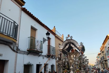 La Hermandad del Rocío de Almería, en Benacazón.