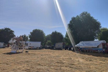 La Hermandad del Rocío de Almería, en Benacazón.