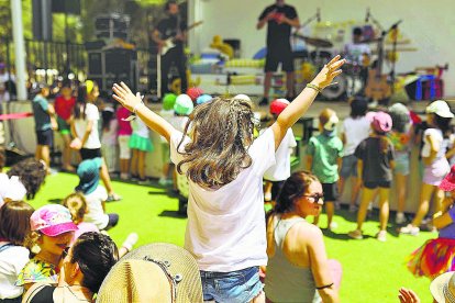 Los más pequeños vibraron con la actuación del grupo de rock de la banda ‘Yo soy Ratón’.