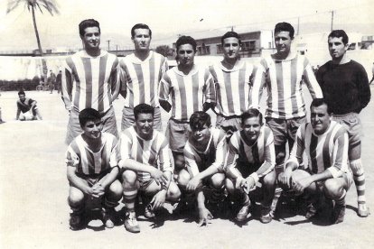 Campeón de Almería siendo un gran delantero.