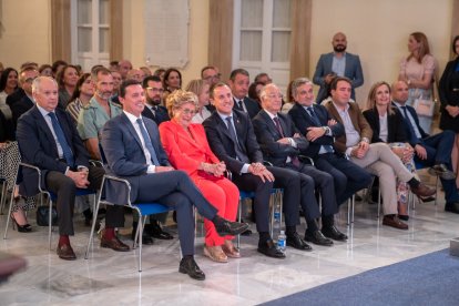 Homenaje en Diputación a Manola Baraza.
