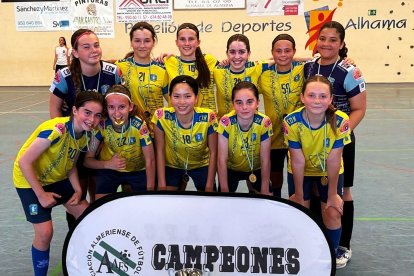 Las infantiles/cadetes del Comarca de Níjar.