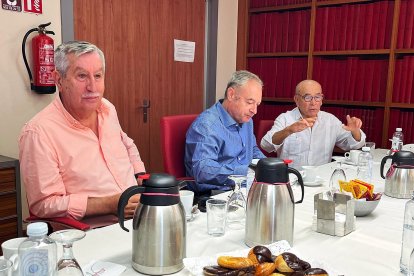 Emilio Suárez, José Requena y Emilio March. 