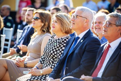 Noelia Damián, Lourdes Ramos e Ismael Torres.