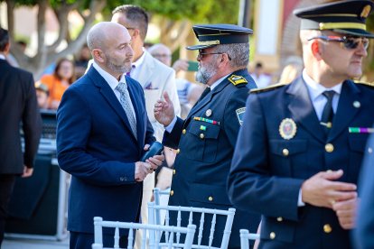 Protección Civil y Policía Local de Huércal de Almería.
