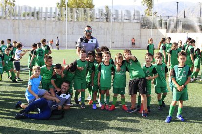 Los más peques también querían salir.
