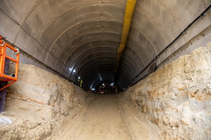 Imagen del interior del túnel de Viator.
