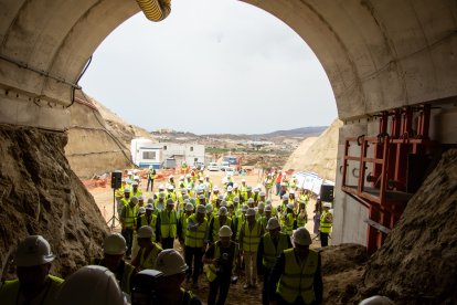Imagen del interior del túnel de Viator.