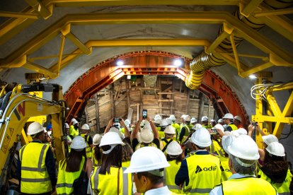 Imagen del interior del túnel de Viator.